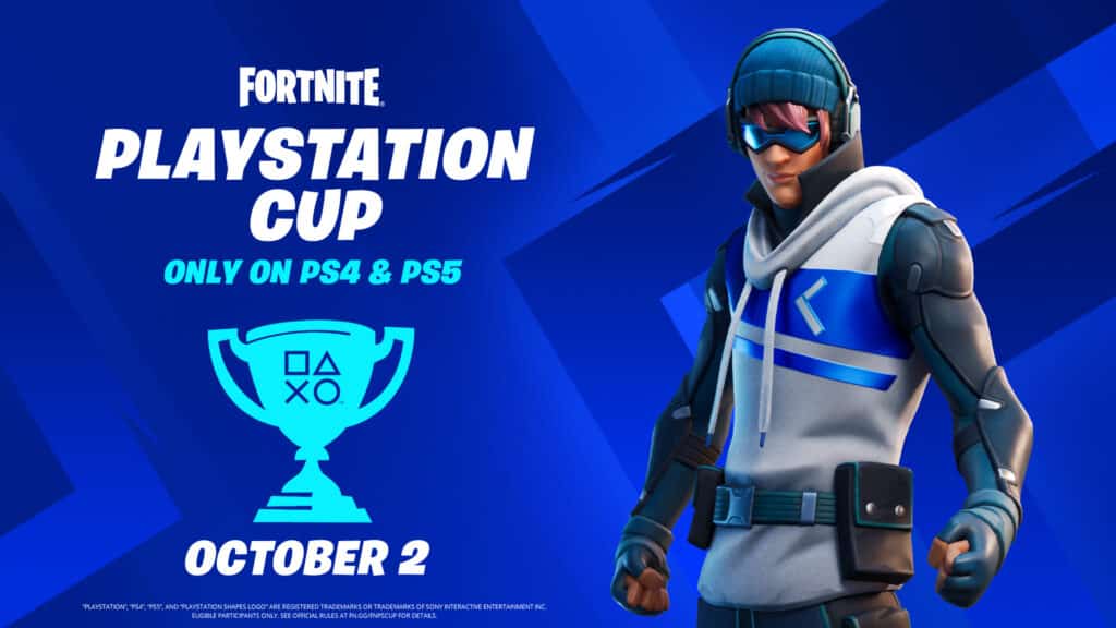 Fortnite PlayStation Cup Graphic