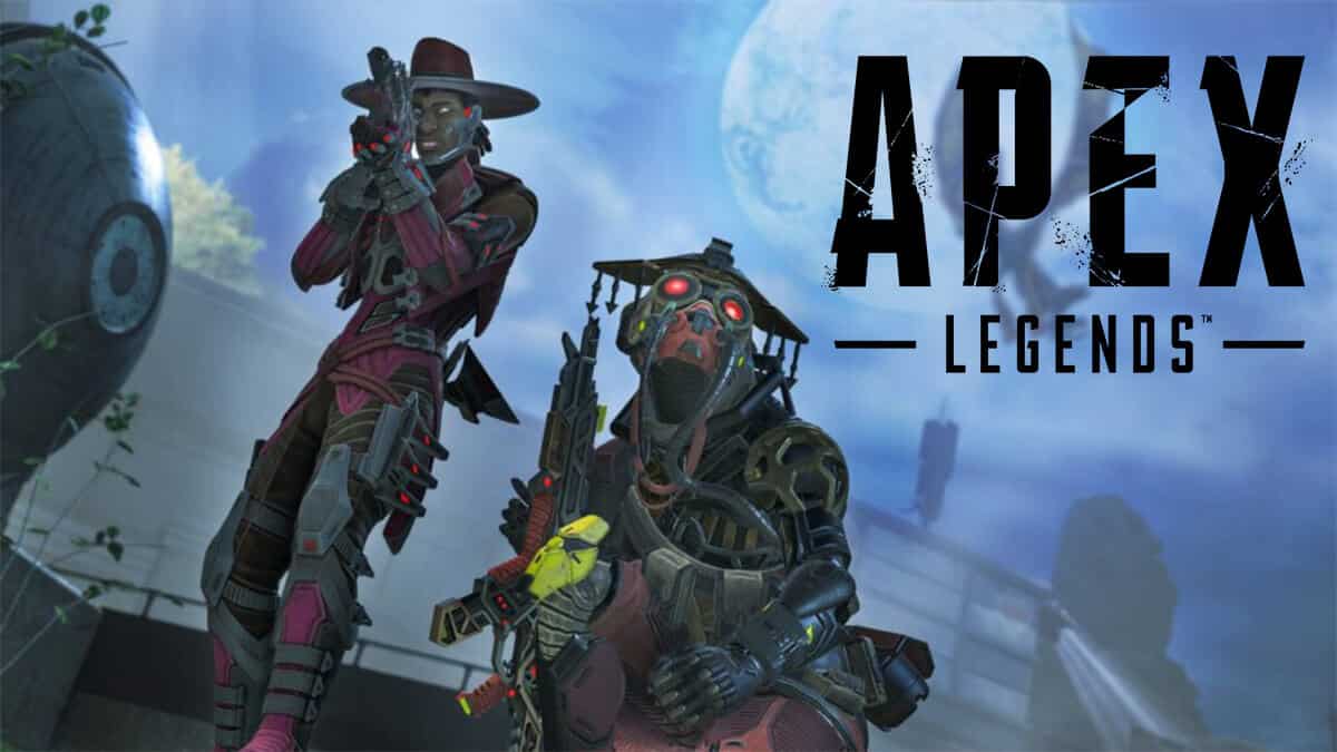 Apex Legends characters holding weapons