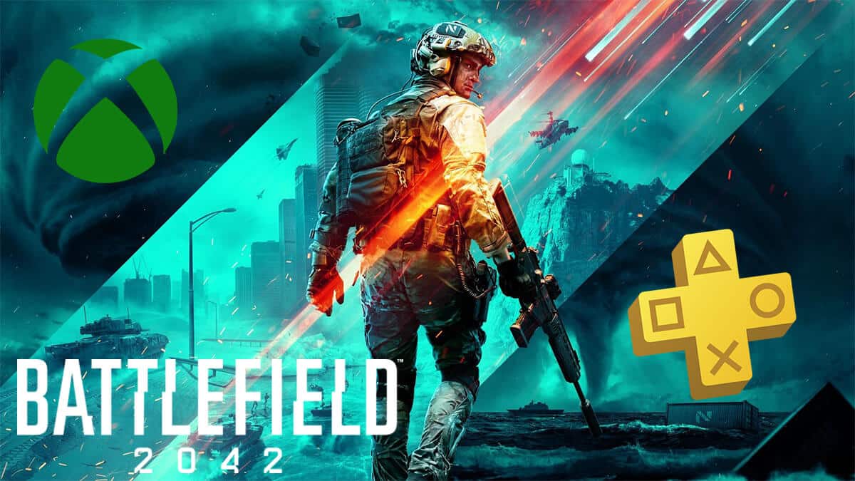 Battlefield 2042 on Xbox live and PS plus