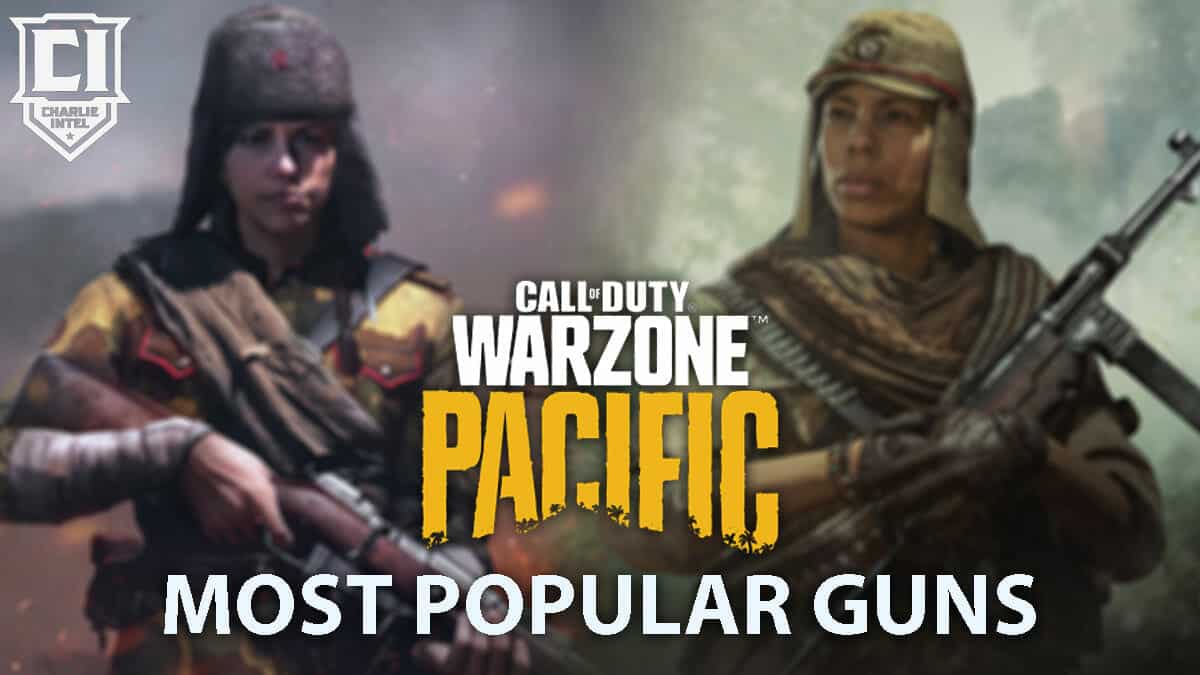 Most popular guns in CoD Warzone Pacific