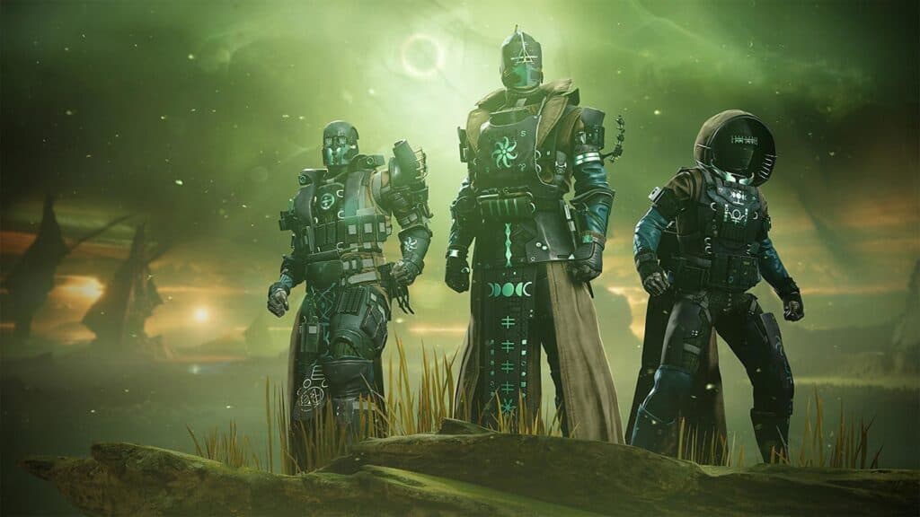 characters in destiny 2 looking imposing