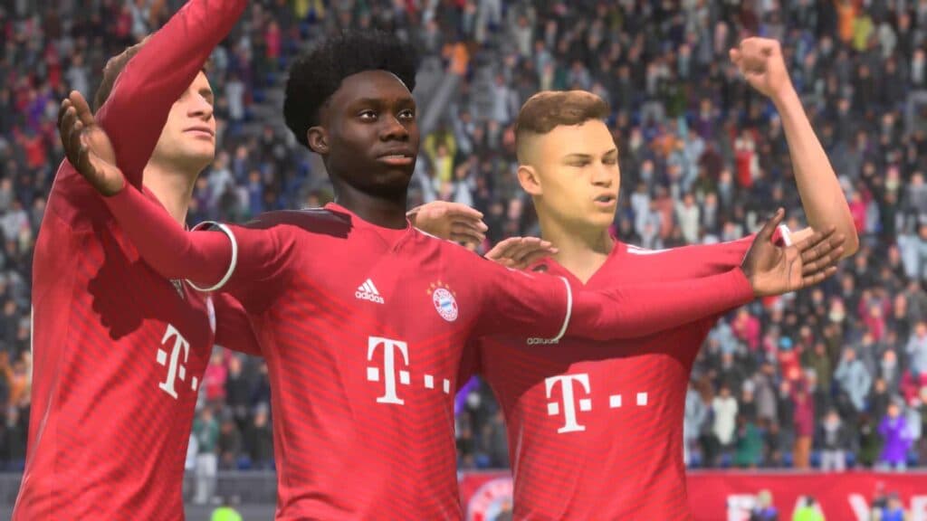 Bayern Munich players in FIFA 22