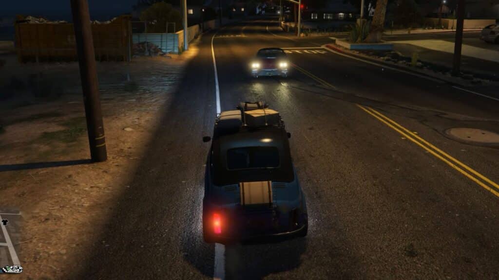 player being chased by phantom car in gta online