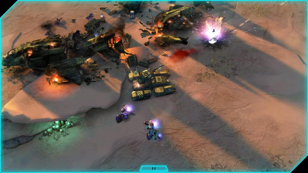 Halo: Spartan Assault Scorpion gameplay