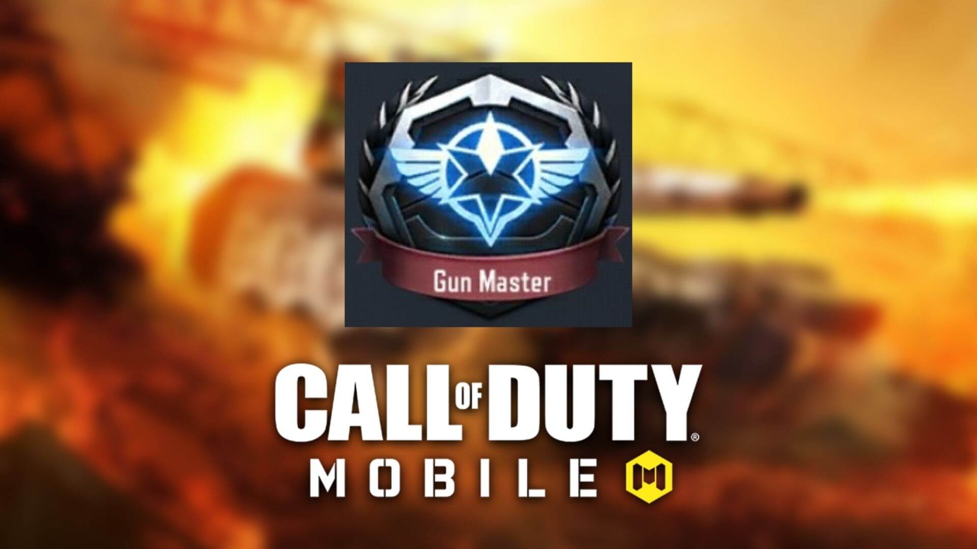 cod mobile gun master badge