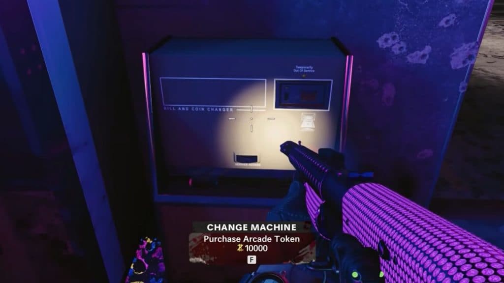 change machine in forsaken zombies