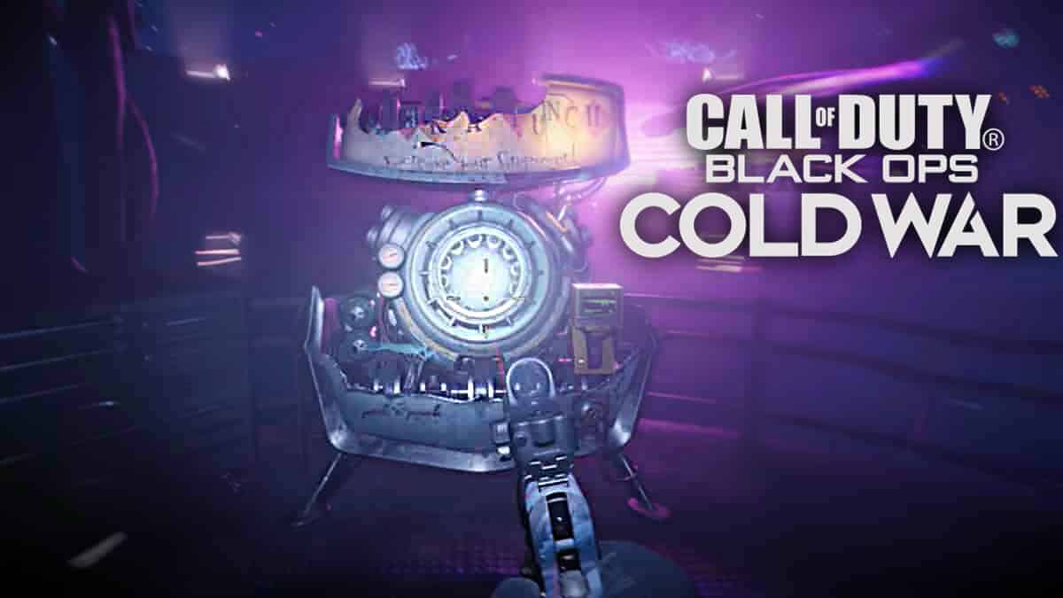 Pack-A-Punch machine in Cold War Zombies