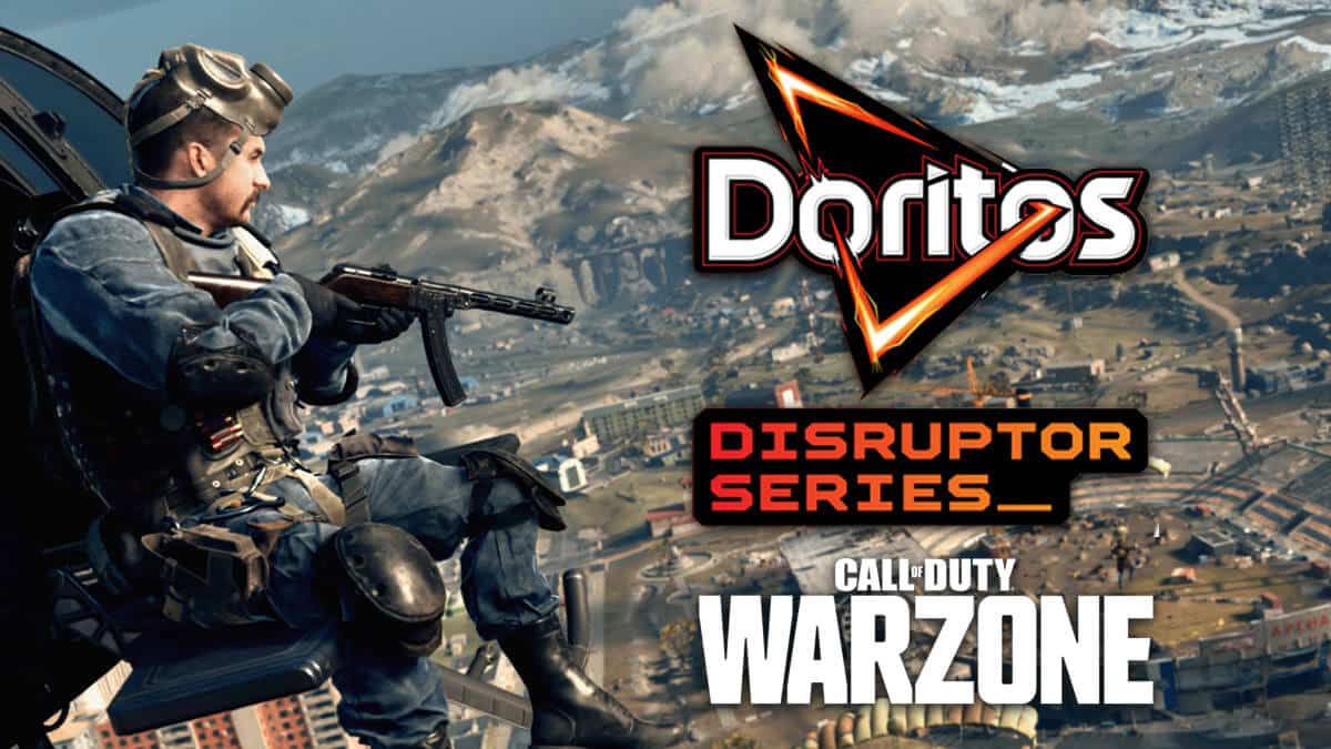 Warzone captain price and Dorito Disruptor event tournament