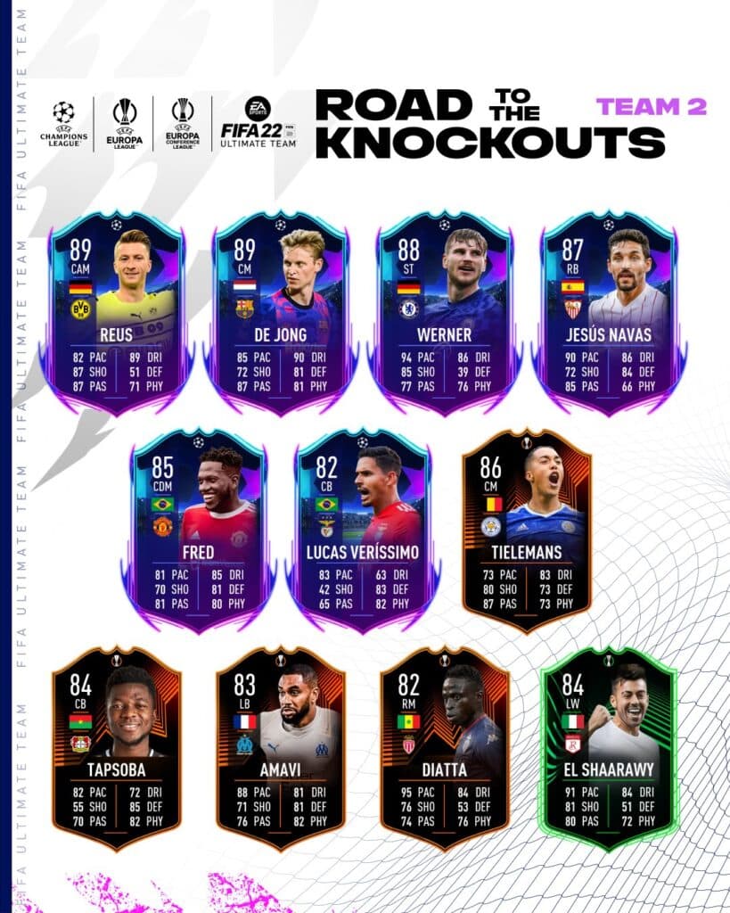 FIFA 22 Road to Knockouts Team 2