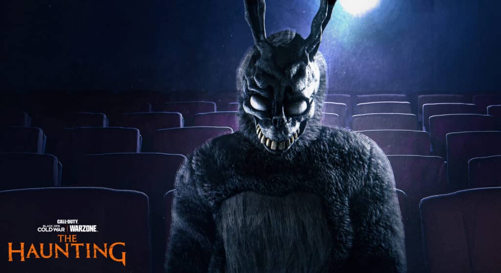 Frank The Rabbit Donnie Darko skin in warzone and Black Ops Cold War