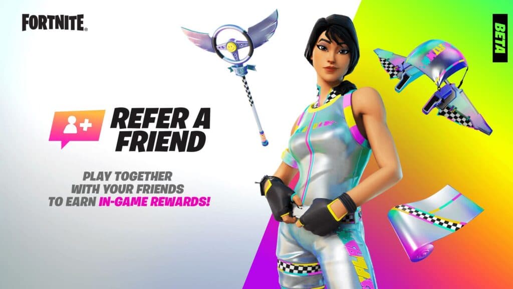 Fortnite refer a friend rewards