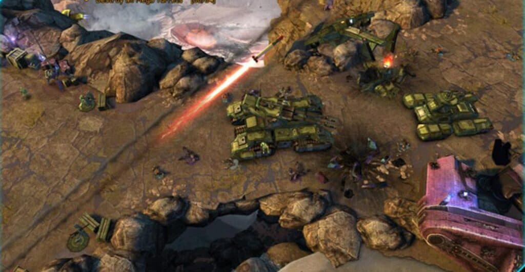 Halo Spartan Strike Scorpion fighting