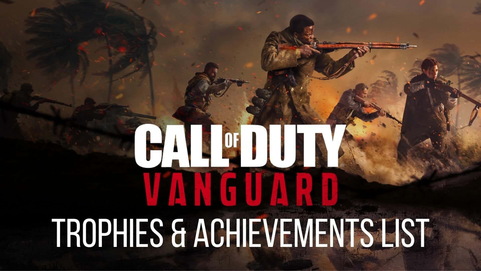 call of duty vanguard logo on screenshot