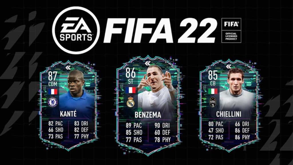 FIFA 22 Ultimate Team Flashback cards