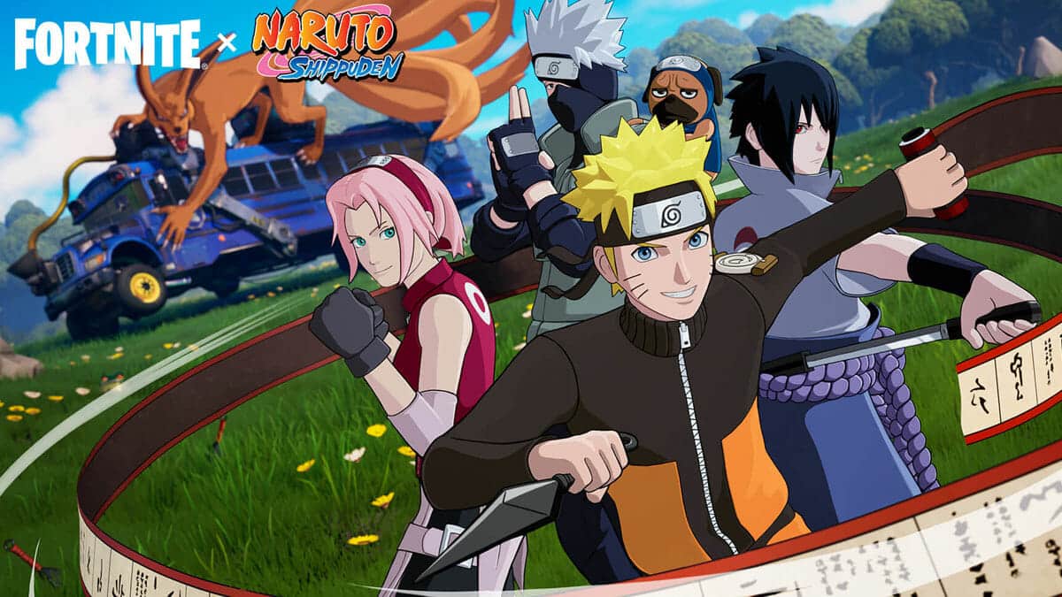 Fortnite Naruto Team 7