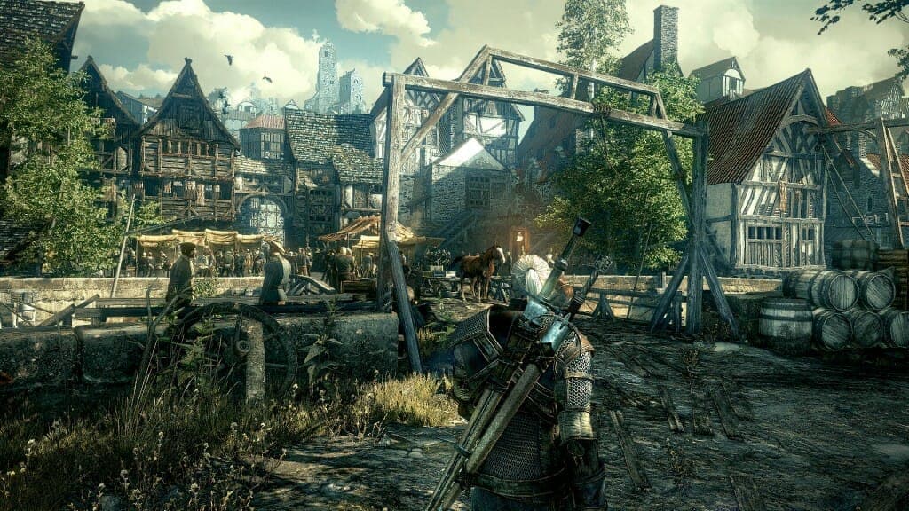 Geralt in Witcher 3: Wild Hunt