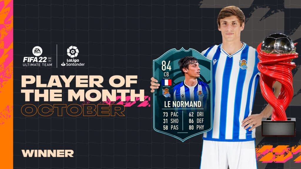 Player of the Month Le Normand