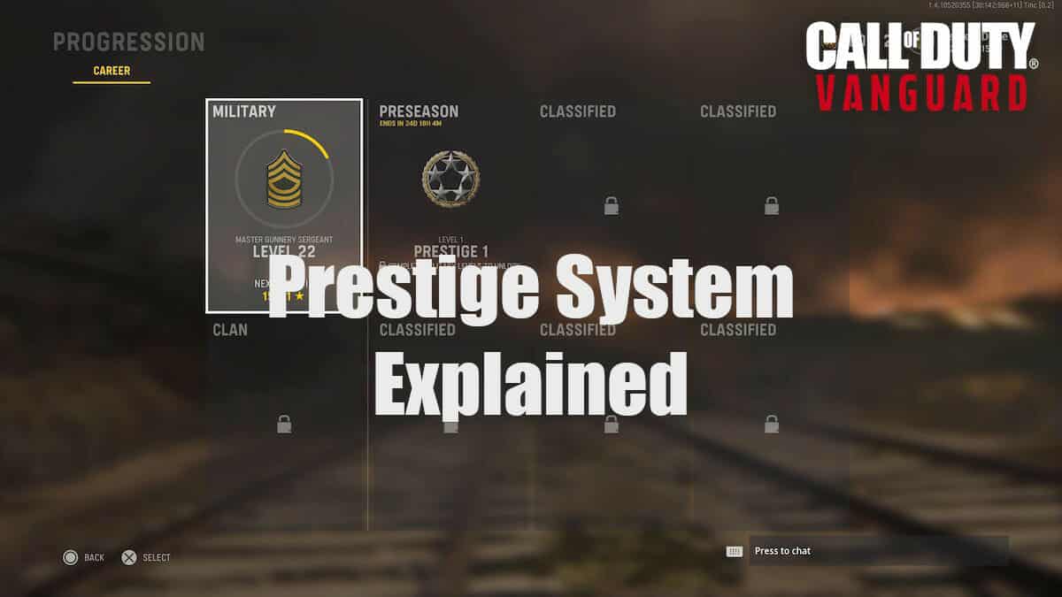 Vanguard Prestige System explained