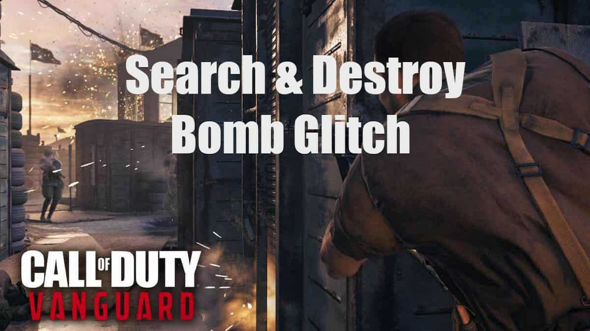Search & Destroy Bomb Glitch