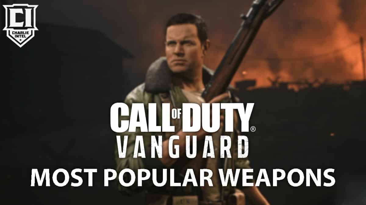 Most popular weapons in cod vanguard