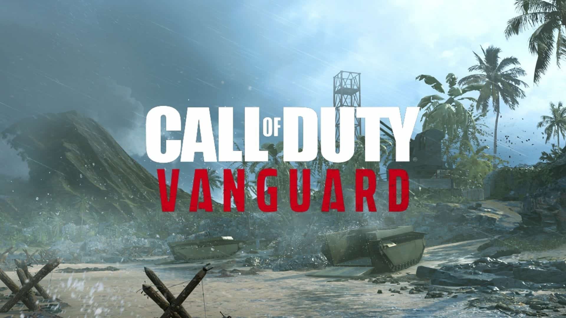 cod vanguard map and logo