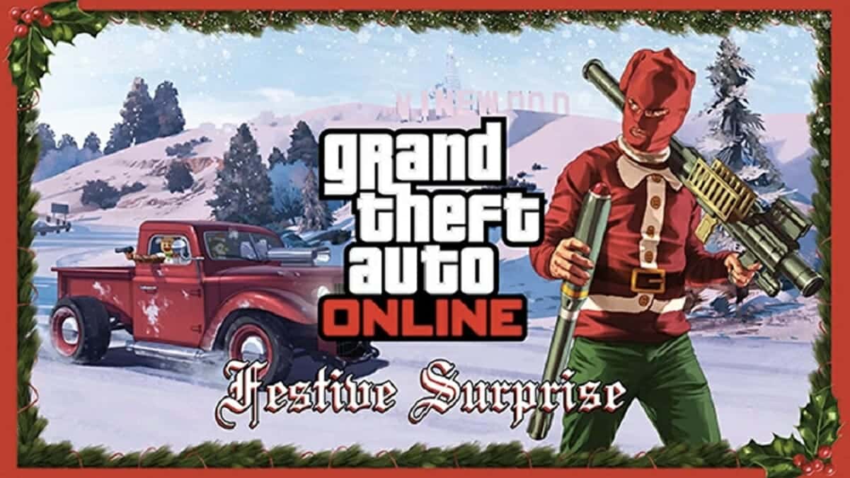 GTA Online festive surprise poster