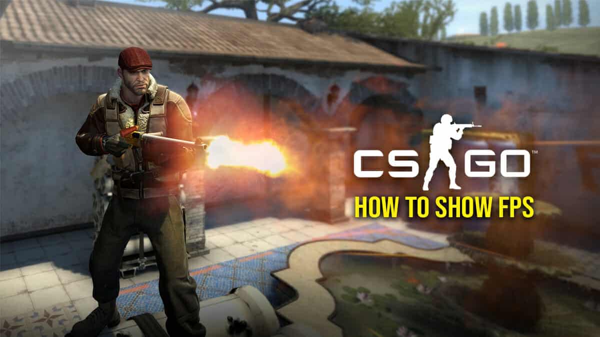 Player firing a shotgun in CS:GO