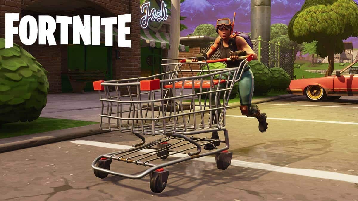 How to find Shopping Carts in Fortnite