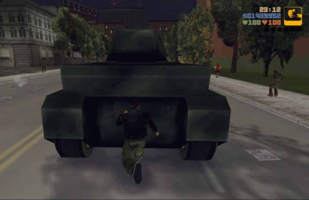 Rhino Tank in GTA 3