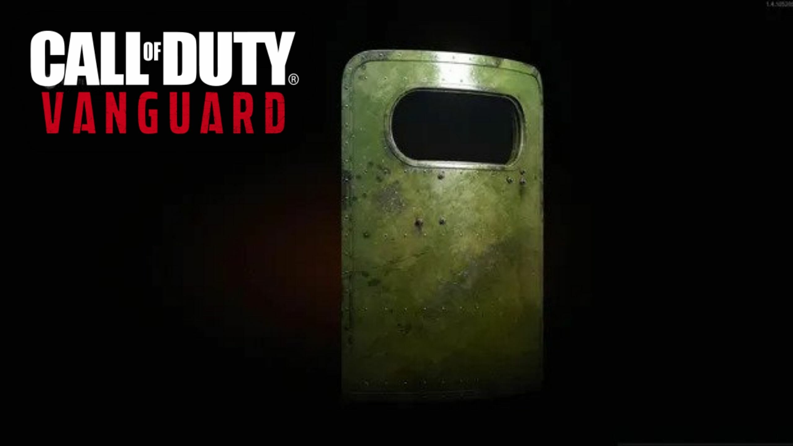 cod Vanguard riot shield