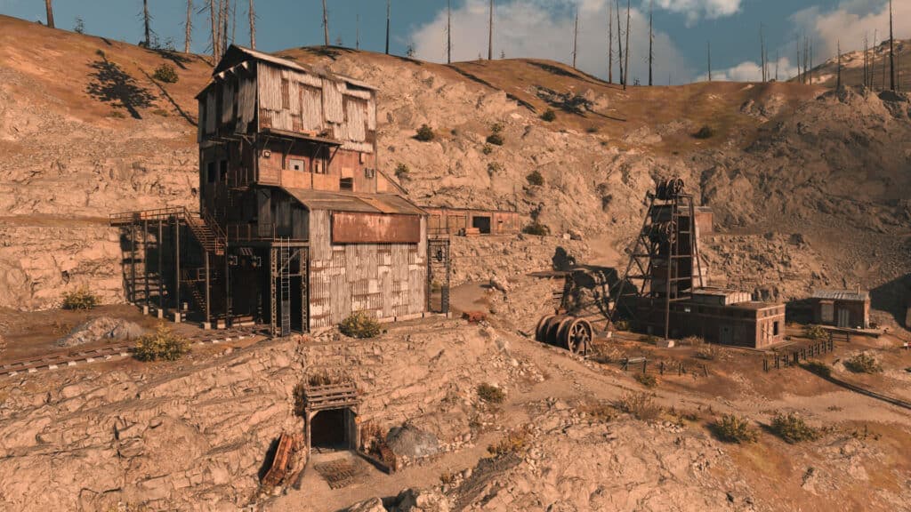 Warzone old mine intel location