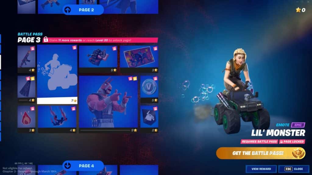 Fortnite Chapter 3 Battle Pass Page 3