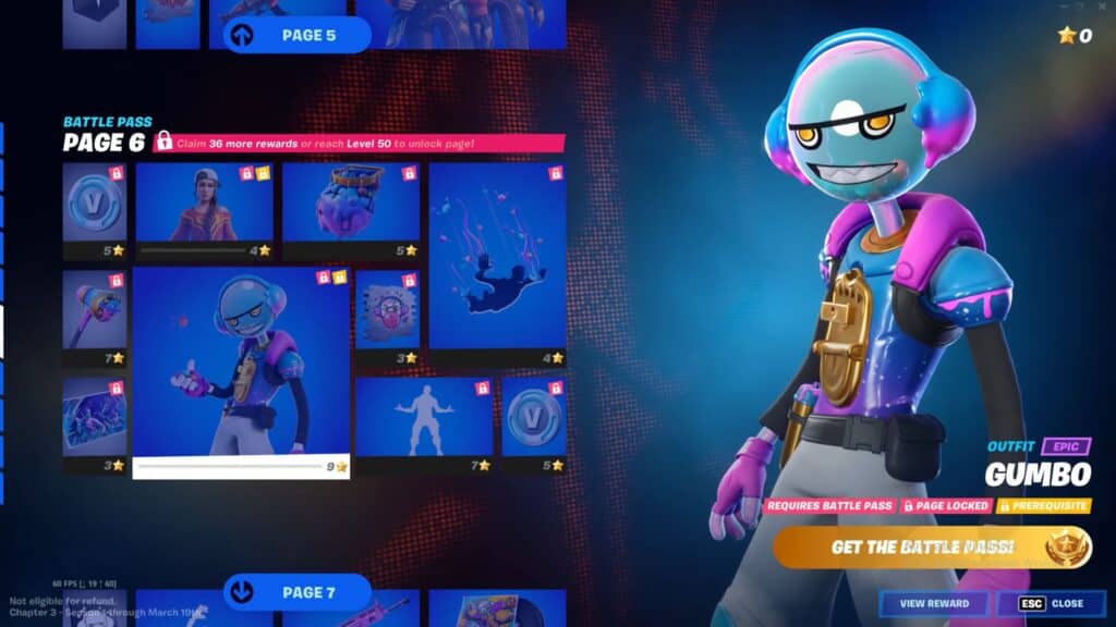 Fortnite Chapter 3 Battle Pass Page 6