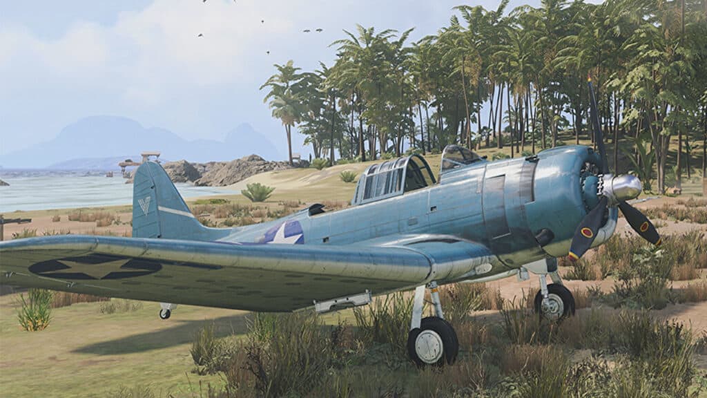 warzone pacific fighter plane