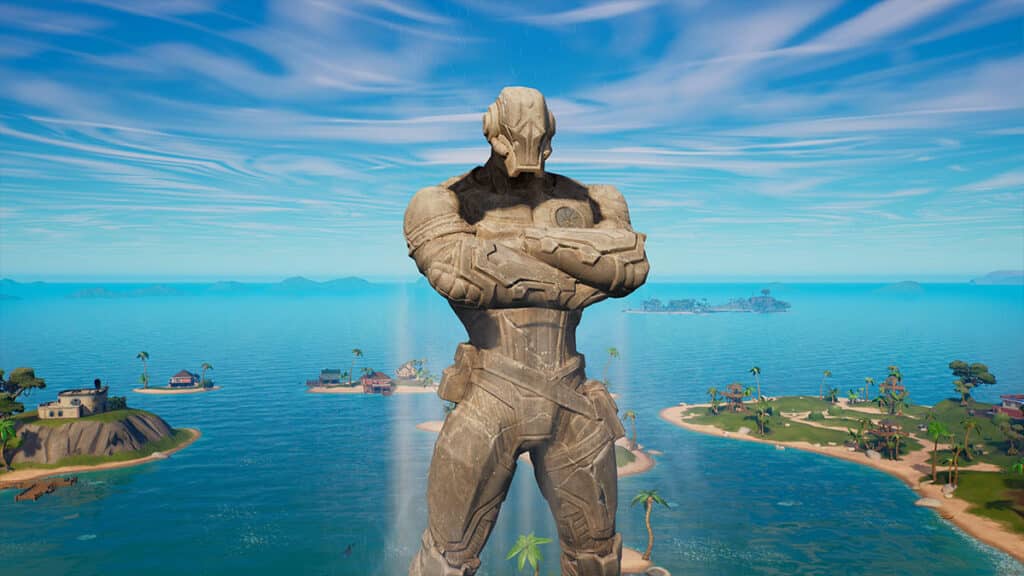 Mighty Monument statue in Fortnite