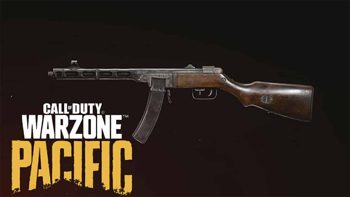 PPSH-41 in Warzone Pacific