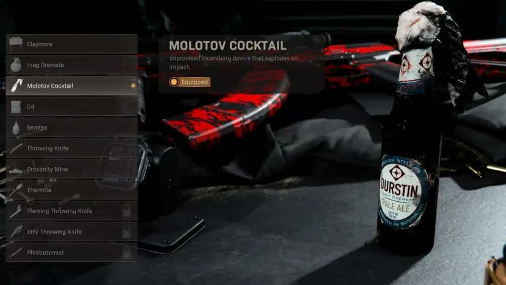 Warzone Molotov Cocktail 