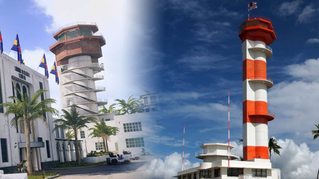 Warzone Caldera Terminal tower and Ford Island Control Tower