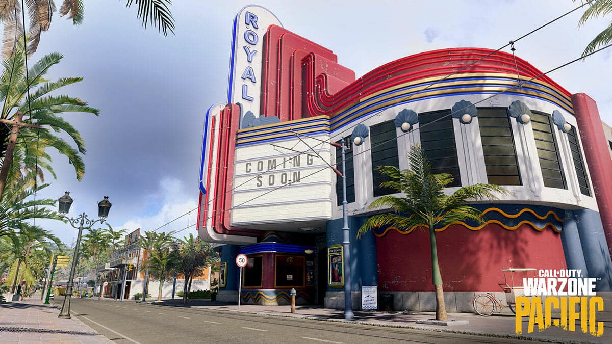 Movie Theater in Warzone Pacific Caldera