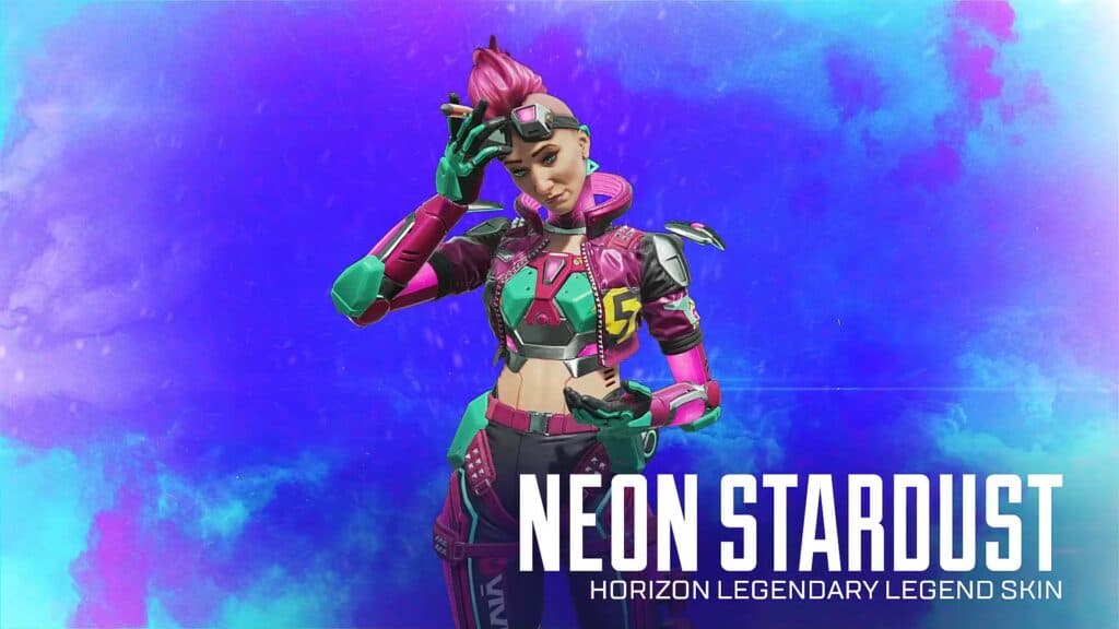 Apex Legends Neon Stardust Horizon skin