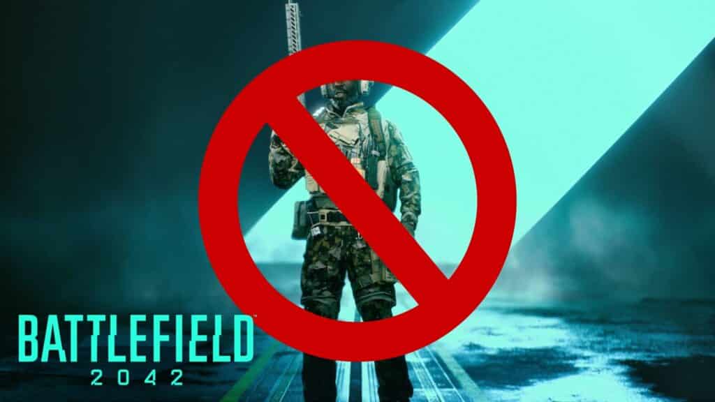 battlefield 2042 operator with ban sign