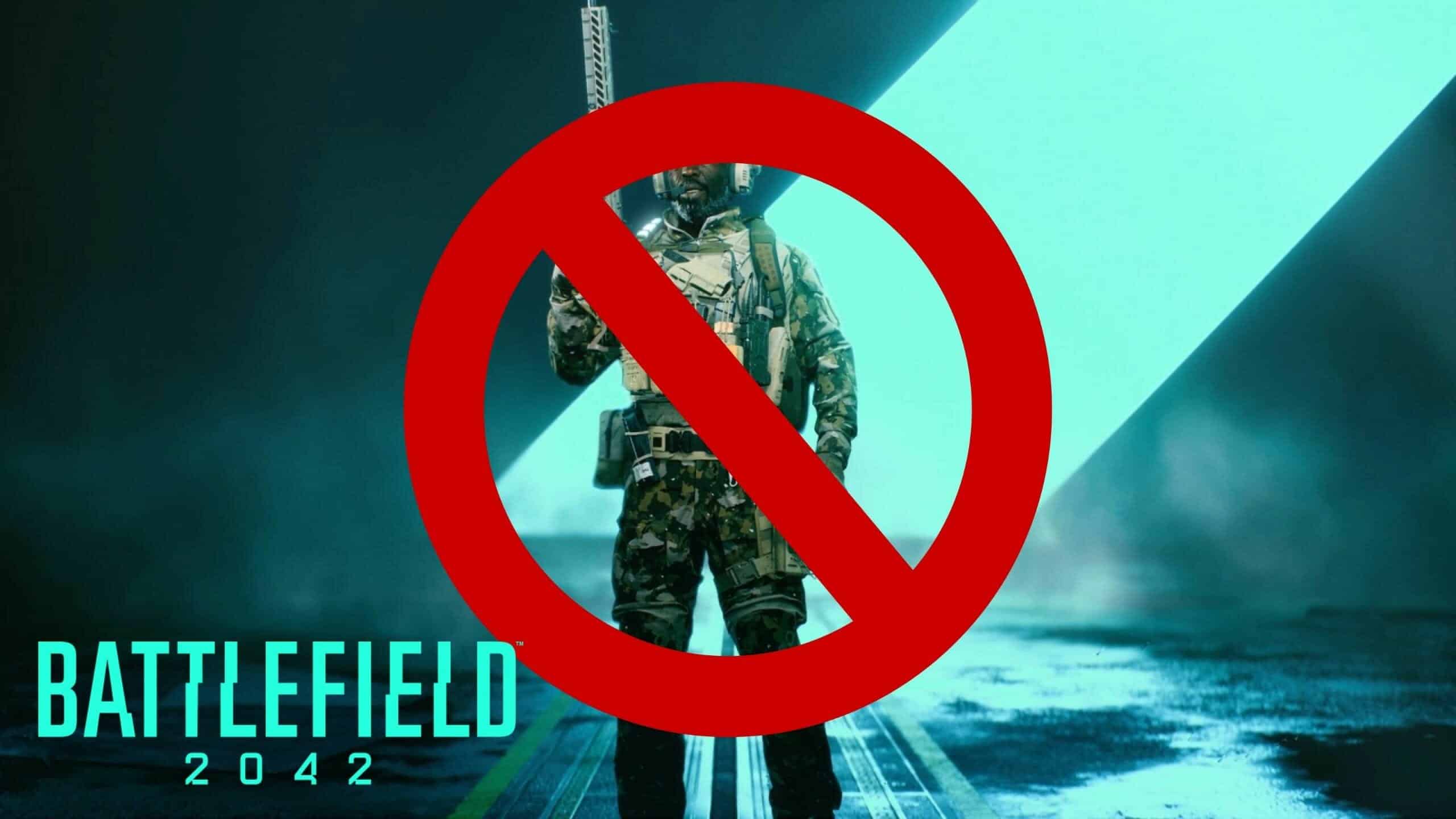 battlefield 2042 operator with ban sign