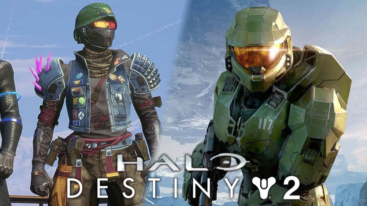 Master Chief and Destiny 2 Guardian