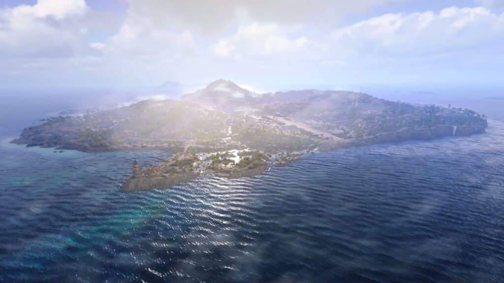 Warzone pacific Caldera island