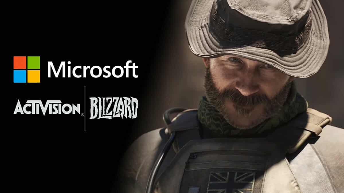 CoD's Captain Price and Microsoft Activision Blizzard