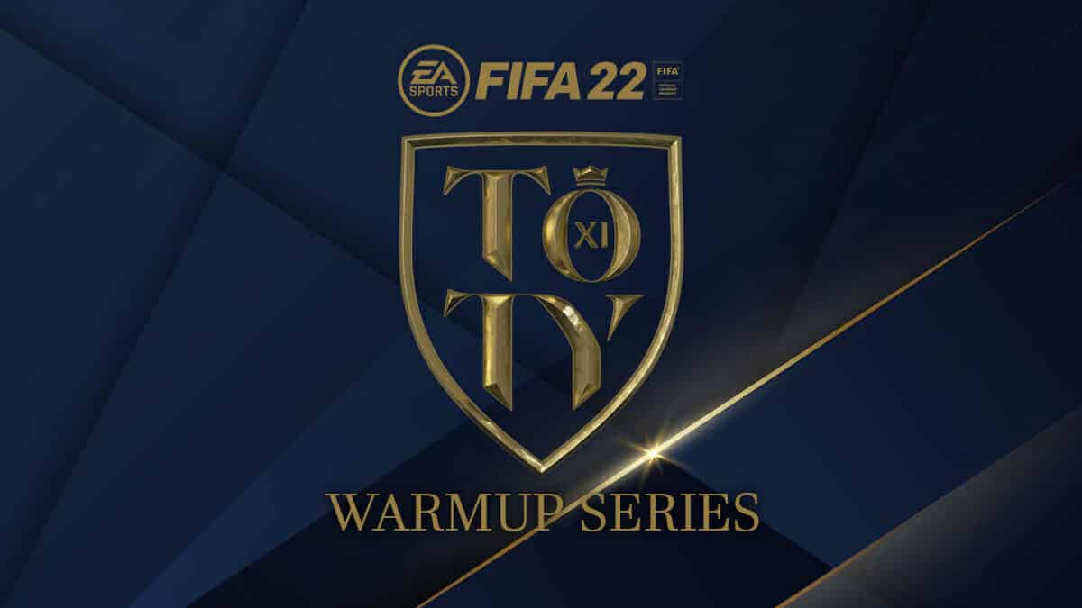 FIFA 22 TOTY Warm Up Series logo