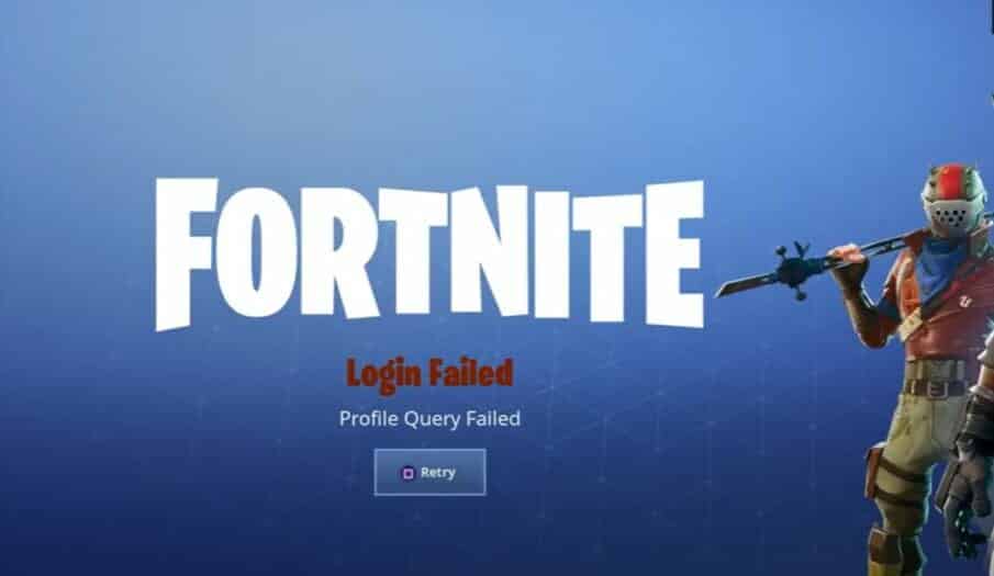 Fortnite “Profile Query Failed” Error