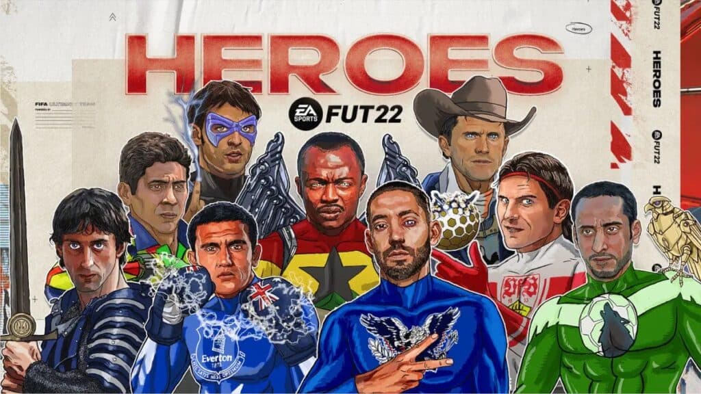 FUT Heroes art FIFA 22