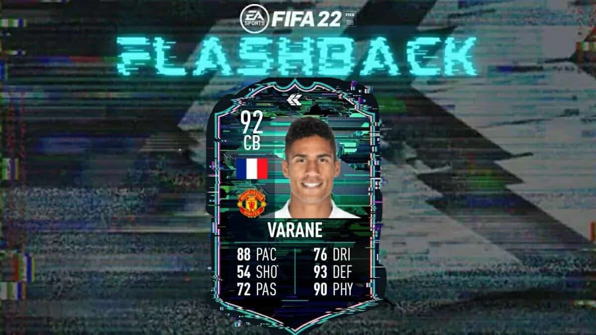 Varane flashback SBC FIFA 22