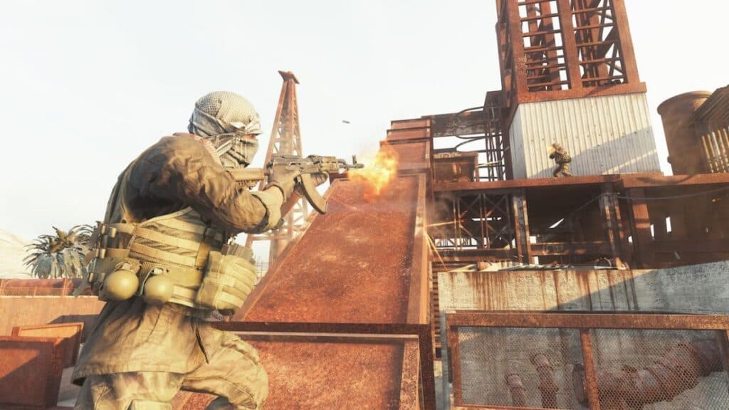 Modern Warfare 2 players fighting on Rust